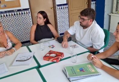 Meeting with a founder and director of AGS in Malaga