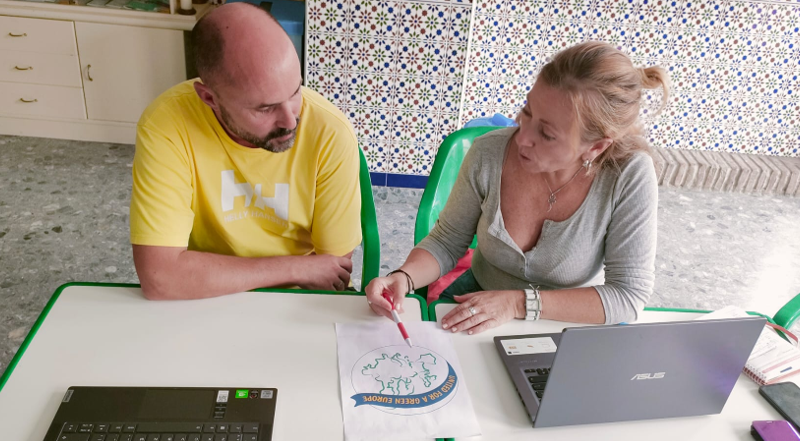 Meeting with IES Portada Alta